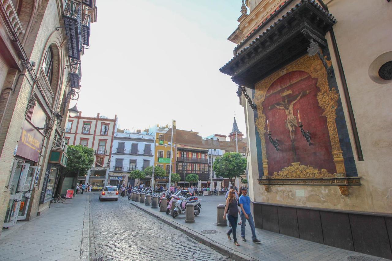Ferienwohnung Apartamento Livia Junto A La Catedral Sevilla Exterior foto